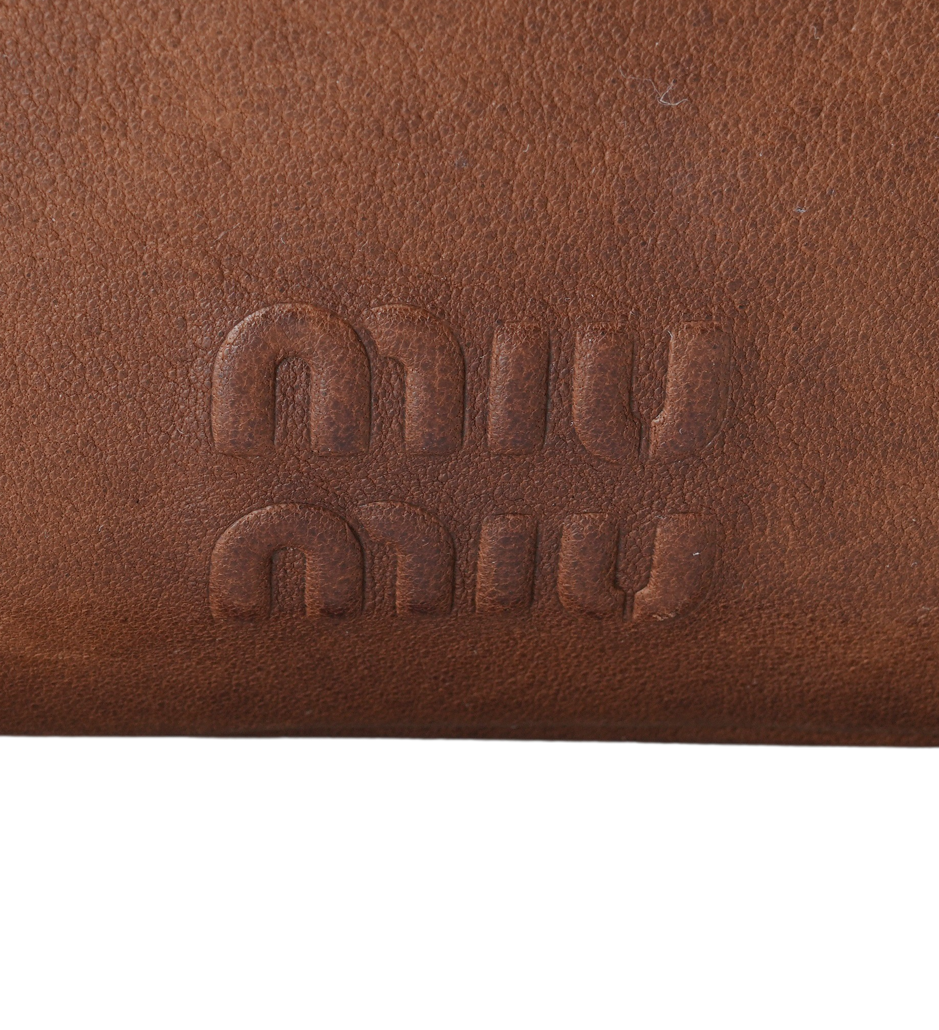 MIU MIU(USED)미우미우 나파 가죽 파우치